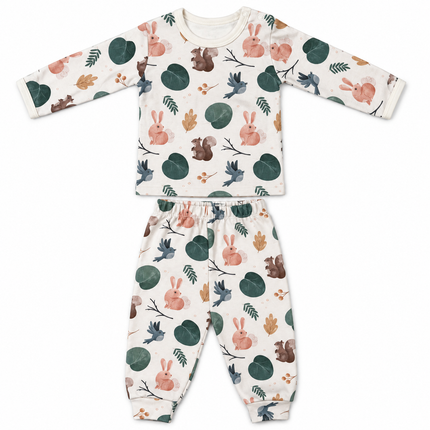 Katjie bodysuit printed Rabbit and Squirrel shape 235