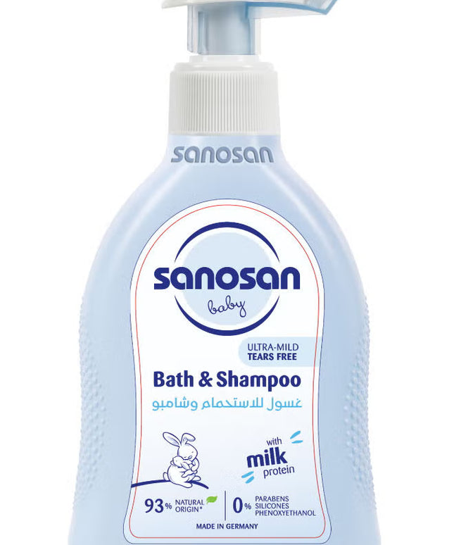 Sanosan Baby Bath & Shampoo 200ml