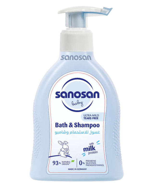 Sanosan Baby Bath & Shampoo 200ml