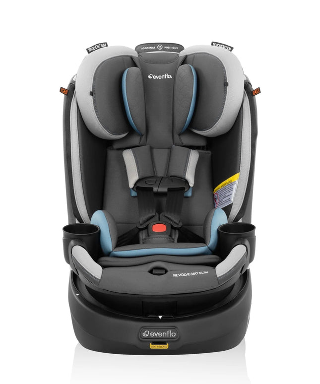 Evenflo Revolve360 Slim 2-in-1 Rotational Car Seat with Quick Clean Cover