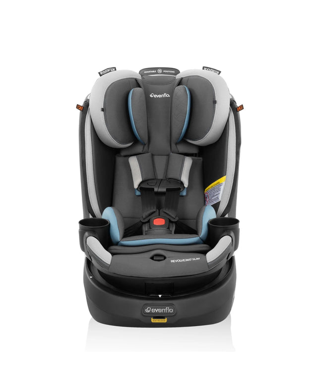 Evenflo Revolve360 Slim 2-in-1 Rotational Car Seat with Quick Clean Cover