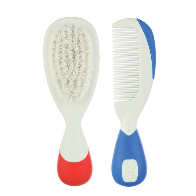 Chicco New Brush and Comb Nylon | فرشاة ومشط نايلون جديد من تشيكو