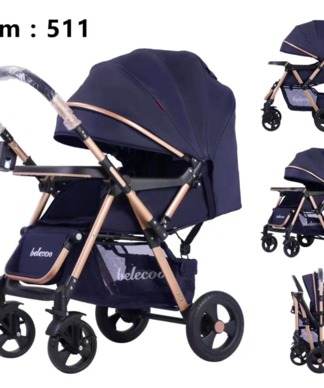 Belecoo Stroller 511 - عربة اطفال