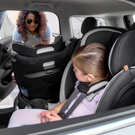Evenflo Revolve360 Slim 2-in-1 Rotational Car Seat with Quick Clean Cover