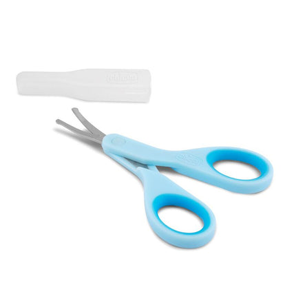Chicco New Baby Nail Scissors Light Blue | مقص أظافر من شيكو للأطفال حديثي الولادة من شيكو باللون