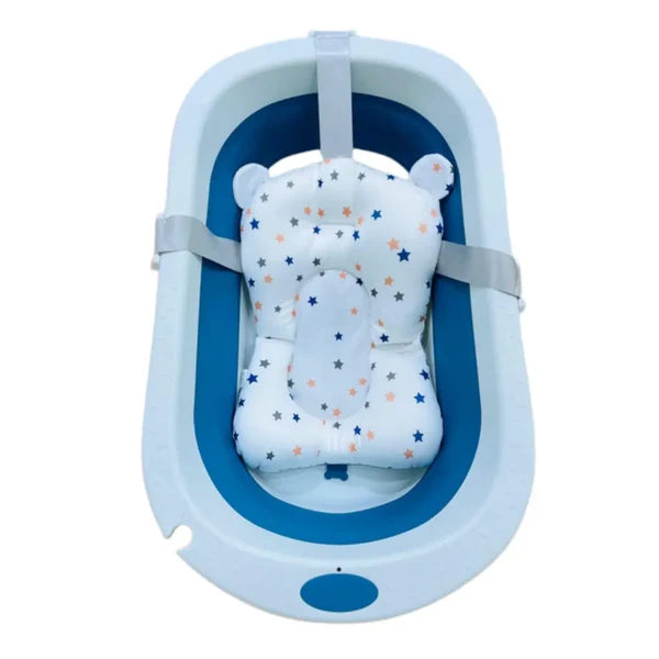Baby bathtub with pillow  - بانيو استحمام للبيبي + وسادة
