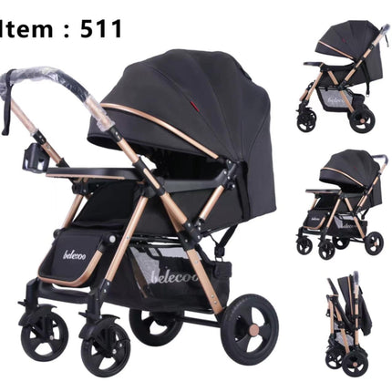 Belecoo Stroller 511 - عربة اطفال