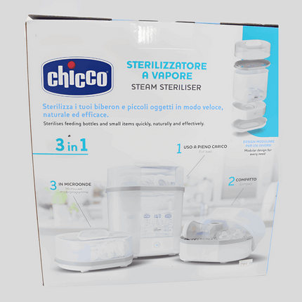 Chicco Steam Sterilizer 3 In 1 | معقم بخار من شيكو 3 في 1