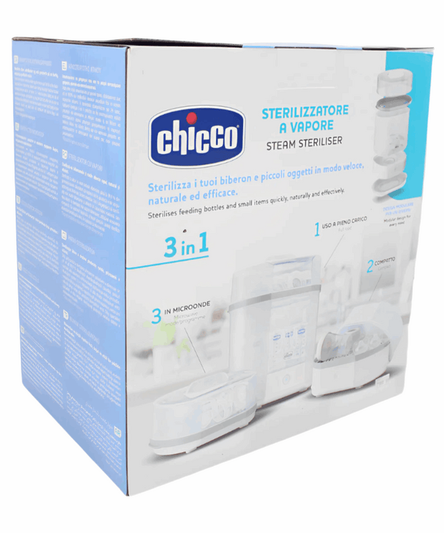Chicco Steam Sterilizer 3 In 1 | معقم بخار من شيكو 3 في 1