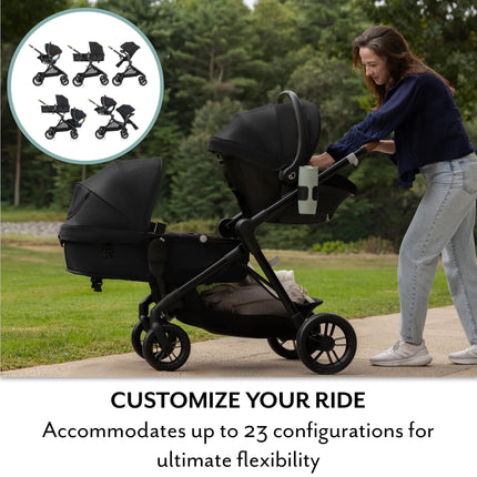 Evenflo Pivot Xpand NXT Travel System featuring LiteMax NXT Infant Car Seat