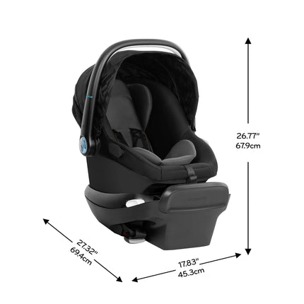 Evenflo Shyft Intuiti+ Travel System Featuring Revolve180 LiteMax NXT Preemie and Infant Car Seat with SensorySoothe