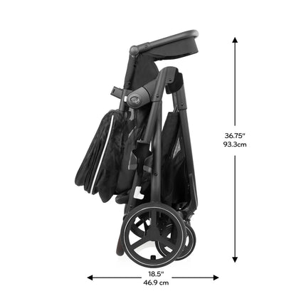 Evenflo Shyft Intuiti+ Travel System Featuring Revolve180 LiteMax NXT Preemie and Infant Car Seat with SensorySoothe
