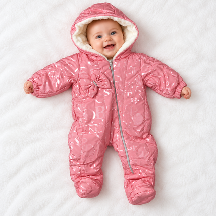 Full Moon Baby Winter Bear romper 15940