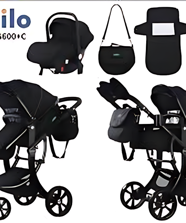 Kidilo Stroller G600 + Car seat | عربة أطفال كيديلو G600 + مقعد سيارة
