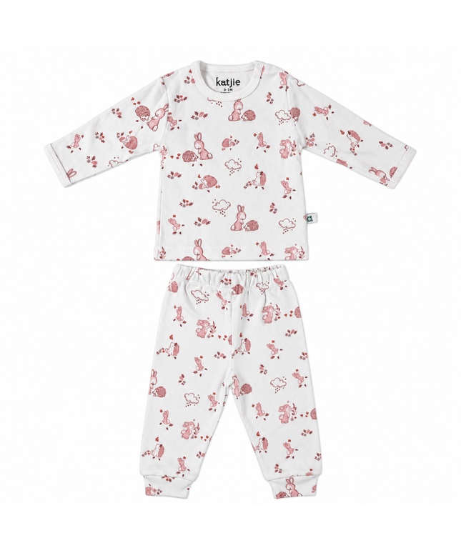 Katjie bodysuit printed bunny shape 235