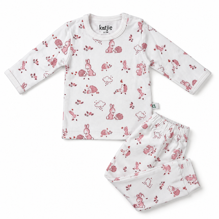 Katjie bodysuit printed bunny shape 235