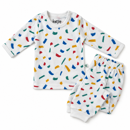 Katjie bodysuit printed colors shape 235