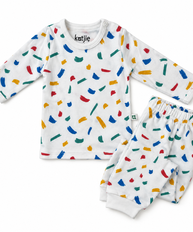 Katjie bodysuit printed colors shape 235