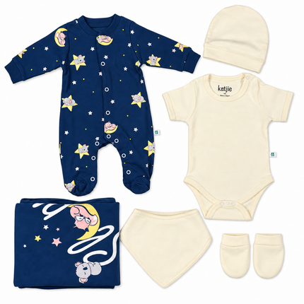 Katjie Gift Box Set Baby boy- 6 Pieces 5048