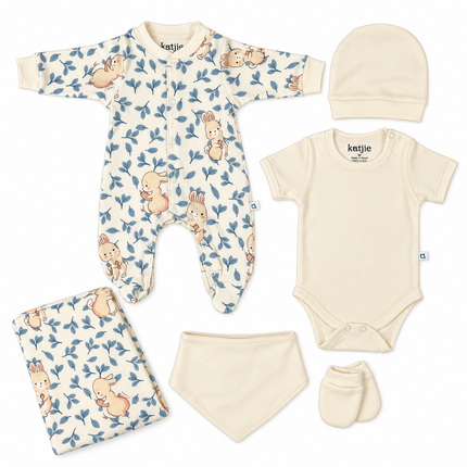 Katjie Gift Box Set Baby boy- 6 Pieces 5538