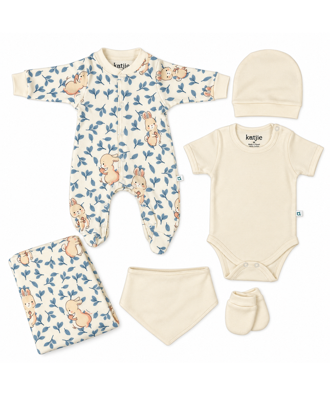Katjie Gift Box Set Baby boy- 6 Pieces 5538
