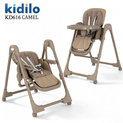 Kidilo KD616 Adjustable Baby High Chair - 4