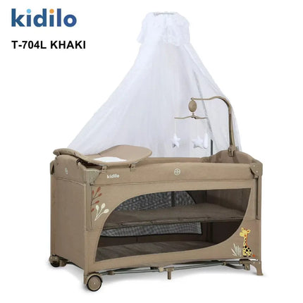 سرير كيديلو T704L - بيج