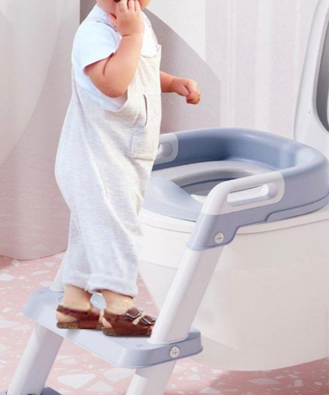 بوتي سيليكون بسلم - Potty Seat