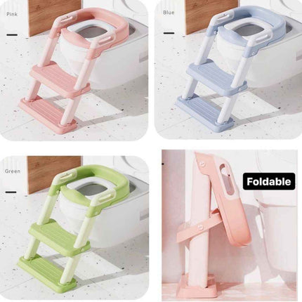بوتي سيليكون بسلم - Potty Seat