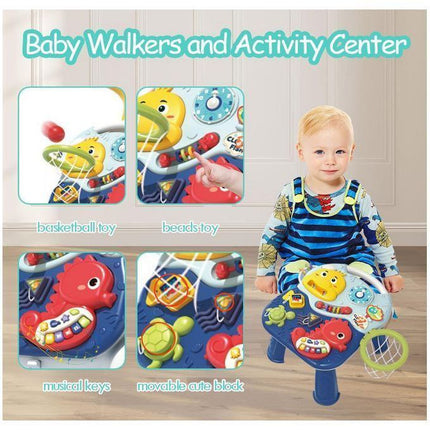 مشاية وبيبي ووكر طرابيزة  - Baby Walker and Table UID32