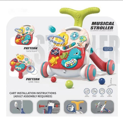 مشاية وبيبي ووكر طرابيزة  - Baby Walker and Table UID32