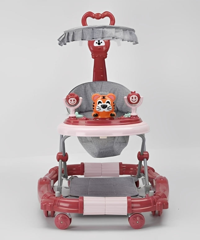 Swing walker with armrests and umbrella | مشايه مرجيحه بالدراع والشمسيه