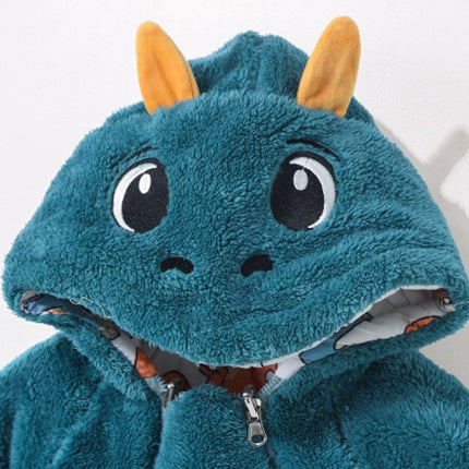 سالوبيت وتر بروف دبل فيس  ديناصورات فرو مطرز ووتر بروف