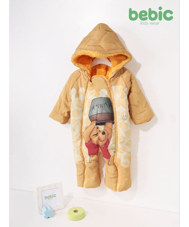 سالوبيت وتر بروف دبل فيس  ويني بوة فرو مطرز ووتر بروف