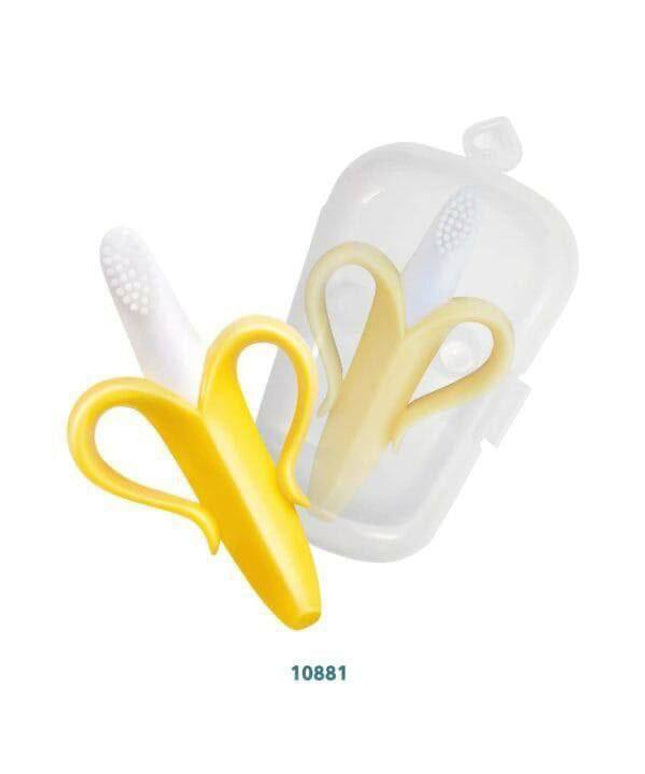Banana toothbrush, large size box | فرشه اسنان موزه علبه حجم كبير