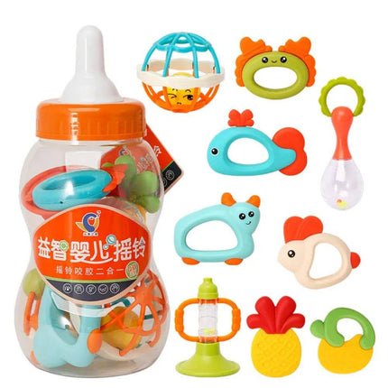 Baby bottle rattles | ببرونه شخاليل