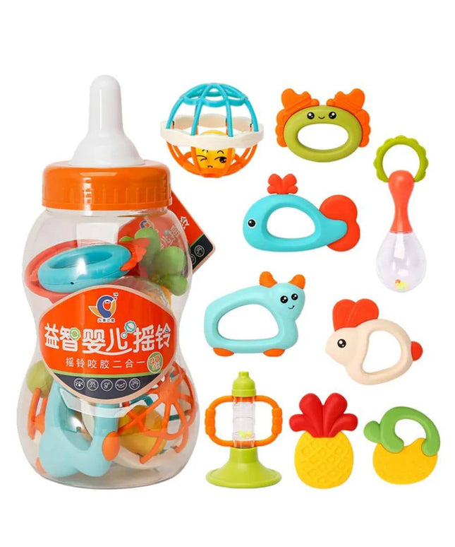 Baby bottle rattles | ببرونه شخاليل