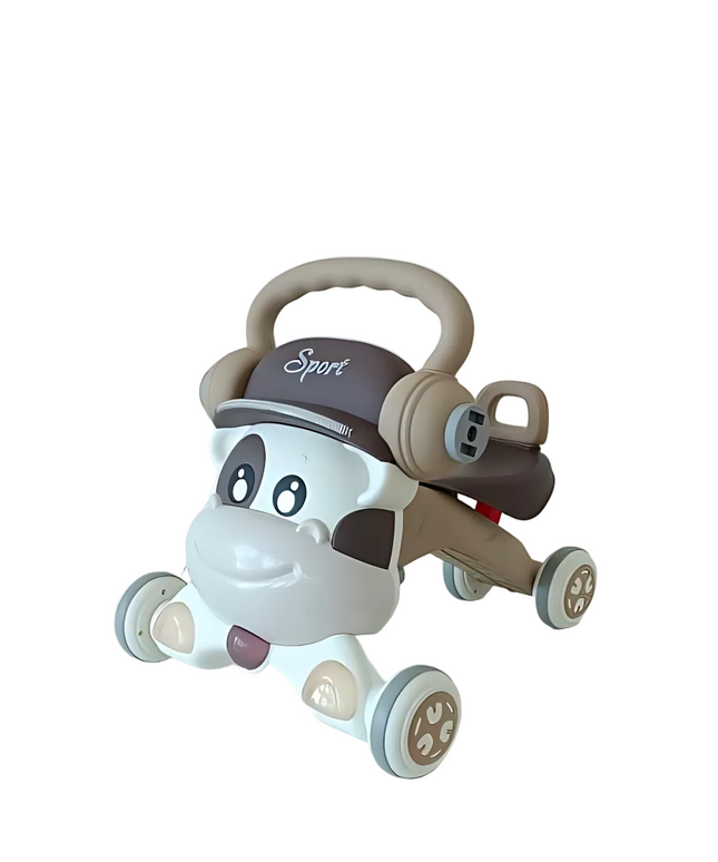 Baby Walker & Seat Scooter cow shape – بيبي واكر وكرسي زحّافة شكل بقرة