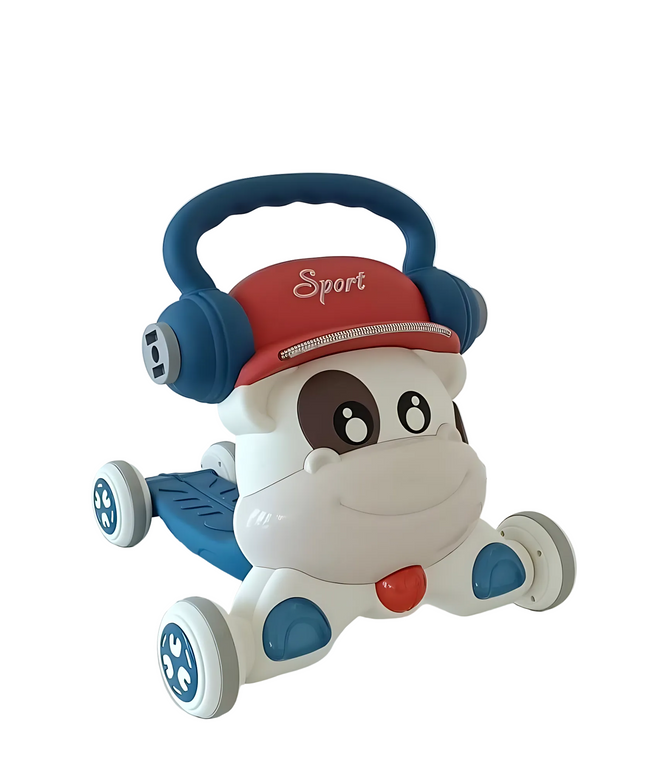 Baby Walker & Seat Scooter cow shape – بيبي واكر وكرسي زحّافة شكل بقرة