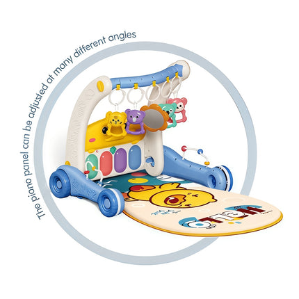 Piano rug and baby walker chick shape | سجاده بيانو و بيبي واكر شكل كتكوت