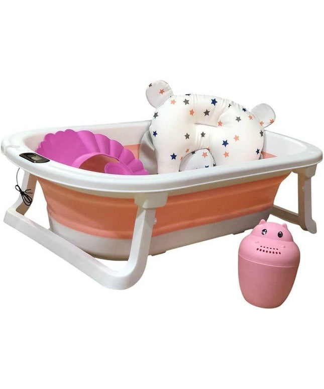 Baby Bathtub|بانيو استحمام طقم 4*1