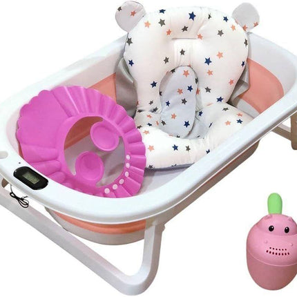 Baby Bathtub|بانيو استحمام طقم 4*1