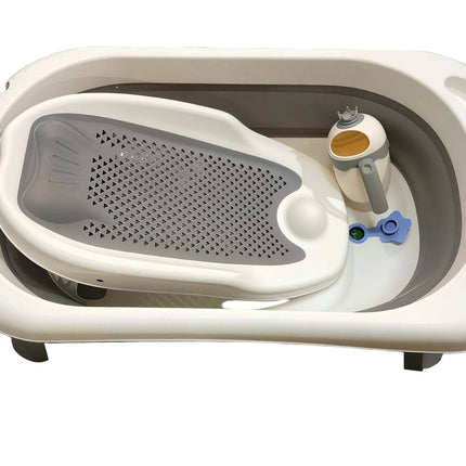 بانيو استحمام وجهاز كشف درجات الحرارة للاطفال 3 في 1