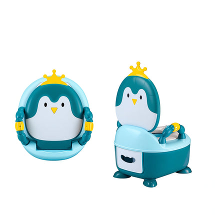Baby potty with cover penguin face | بوتى بغطاء وجه بطريق