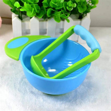 طبق وهراسه طعام للبيبى - blue - 2