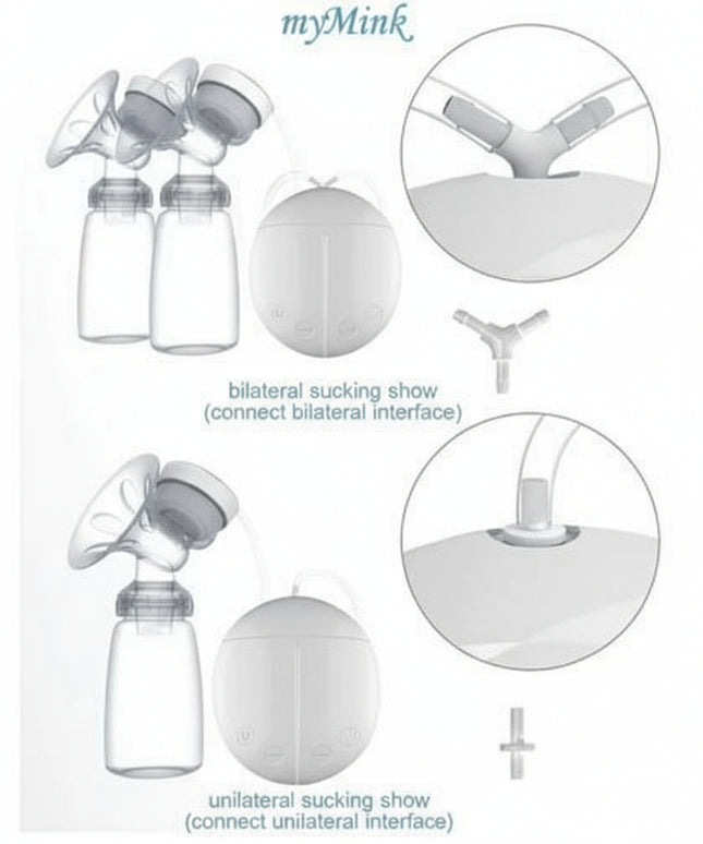 Electric Breast Pump شفاط حليب كهربائي مزدوج
