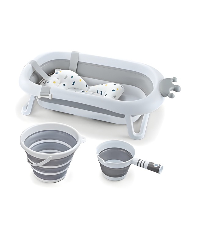 Baby Bathtub|بانيو استحمام طقم 4*1