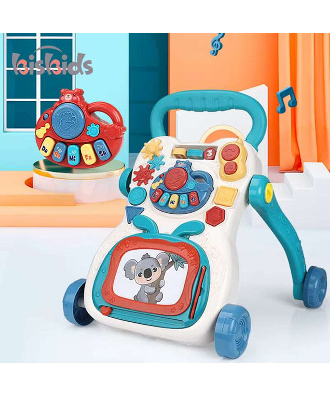 2 in 1 Multifunction Baby Walker With Drawing Board