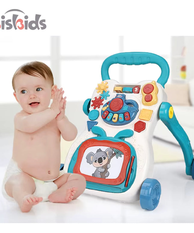 2 in 1 Multifunction Baby Walker With Drawing Board