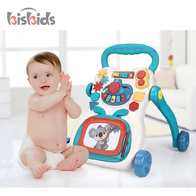 2 in 1 Multifunction Baby Walker With Drawing Board